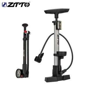 ZTTO 게이지 서스펜션 펌프가 있는 자전거 타이어 플로어 MTB 포크 쇼크, 고압 유량 팽창기, 프레스타 밸브