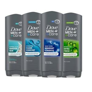 DOVE 남성 케어 바디워시 혼합 카운트 수분 공급 위한 18 매끄러운