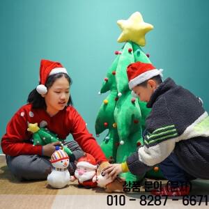크리스마스 트리 거실 장식품 테이블탑 인형 작은 장난감 사진 소품 14세 이상용 선물