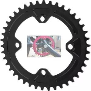자전거 체인링 BCD 104MM 40T 42T 협폭 와이드 싱글 산악 스피드 원형 시마노 크랭크셋 AM/XC