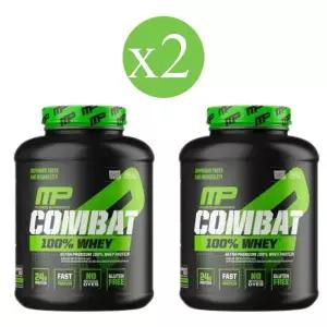 (매장정품)Musclepharm 머슬팜 컴뱃 웨이 프로틴 파우더 단백질보충제 초콜릿 밀크 2278 g x 2개