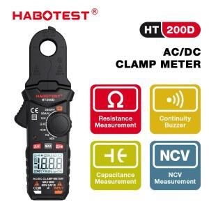 HABOTEST HT200D 디지털 클램프 전압 미터 RMS 2000 600V NCV