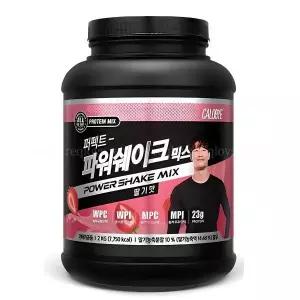 (매장정품)칼로바이 퍼펙트 파워쉐이크 믹스 딸기맛 김종국 프로틴 파우더