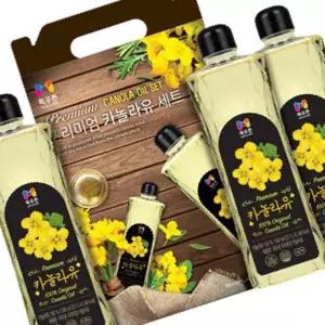 식용유 선물세트 목우촌 카놀라유 1호(쇼핑백포함)