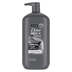 DOVE 남성 케어 바디 페이스 스크럽 30 남성용 워시 클레이 24시간 수분 기술