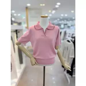 [갤러리아] [클리지]카라배색반팔니트(CQ4WKT14)