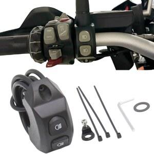 호환 F850GS F750GS R1200GS R 1200 GS R1250GS F750 GS ADV 어드벤처 LC 용 오토바이 핸들 컨트롤 안개등 스위치