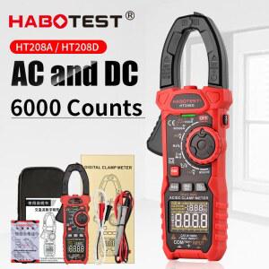 HABOTEST AC 디지털 클램프 멀티미터 AMPERIMETRICA PINZA 미터