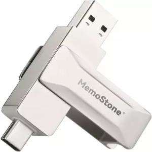 KingSpec 메모스톤 256GB 외장 SSD USBC 540MB/s 3D NAND 플래 탑재된 고속 휴대용 USB 플래시 드라이브