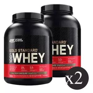 (매장정품)Optimum Nutrition 옵티멈 뉴트리션 골드 스탠다드 웨이 프로틴 파우더 단백질 보충제 초콜릿2.2