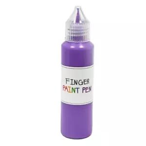 [하프클럽/브이와이]핑거 페인트펜 낱색 물감(보라)50ml