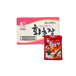 뚜레반 회초장(초고추장) 40g x 200ea (1box)