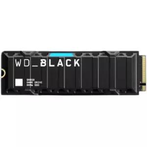 PS5 콘솔용 웨스턴 디지털 2TB SN850 SSD(히트싱크 ) Gen4 PCIe M.2 2280 최대 7000MB/s BBKW0020BBKWSN