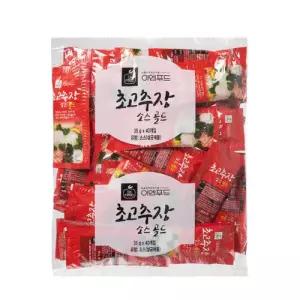 이엔 미니초고추장 35gX40개입 일회용 배달용 포장용 초고추장 일회용미니초장