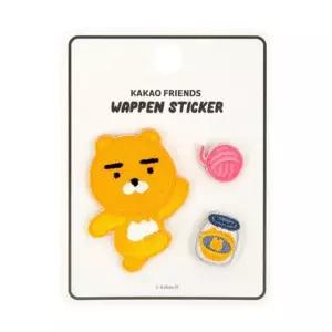 카카오프렌즈 와펜 스티커 라이언 캐릭터 패션소품 XhP3+2sKZ