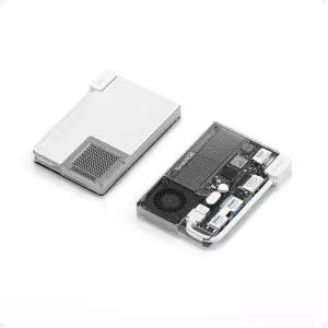 액티브 쿨링 팬이 장착된 SHARGE 디스크 프로 1TB 휴대용 SSD HDMI 2.1이 4포트 허브 10Gbps 내장 케이블
