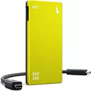 엔젤버드 SSD2GO PKT 2TB 휴대용 레코딩 외장 솔리드 스테이트 드라이브 사진작가 비디오그래퍼 및 콘텐츠
