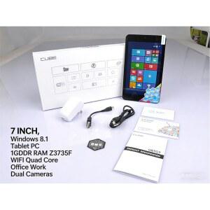가성비태블릿 7인치 32비트 윈도우 태블릿 PC CPU 카메라 RAM 16GROM Z3735F WIFI 코어 듀얼 탑재 쿼드 1GDDR 사무용