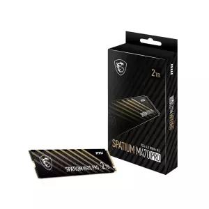 MSI SIUM M470 PCIe 4.0 M.2 2TB 휴대용 SSD 외장 솔리드 스테이트 드라이브 최대 6000MB/s USBC 게임용
