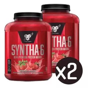 (매장정품)BSN 비에스엔 신타6 울트라 프리미엄 매트릭스 딸기 단백질 파우더 2.27kg x 2개