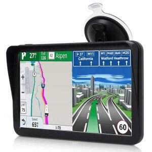 자동차 GPS 내비게이션 지도 9인치 터치스크린 시스템 음성 회전 방향 안내 지원 속도 적색등 경고 업데이트 평생