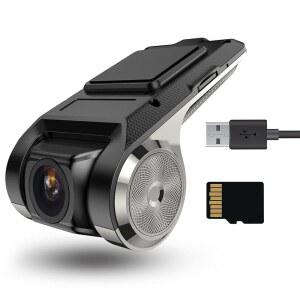 티 USB DVR 온대시 카메라 32GB SD 카드 주차 모드 주행 레코더가 차량용 루프 레코딩 대시 안드로이드 라디오 스테레오 GPS DVD용