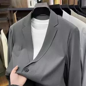 스콕 가을 여름 남사친 정장 래시가드 심플 코트 자켓 스판 슬림핏 싱글 쿨링 JEN3