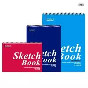 학습 4절 전문가용 스케치북 색상랜덤 17매 1EA