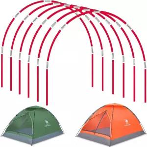 자전거 텐트용 DIY 폴 교체 등산 및 캠핑용 바 지지대 차양 프레임 키트 길이 약 52피트 직경 - 6.5mm 식물