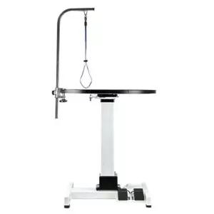 강아지 미용 원형 회전 전동 테이블 65cm APTA-1325 H발판 강아지