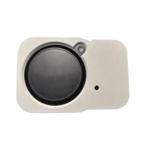호환 Mac Mini M4 용 데스크 스탠드 아래 Mac Mini M4/M4 Pro 케이스 용 회색 컴퓨터가 떨어지는 것을 방지 데스크탑 공간 절약
