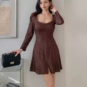 [다잇템] 여자 후레아 슬림핏 봄하객룩 프릴 밑트임 미니원피스24433017588872