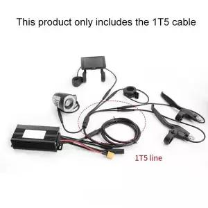 E 자전거 1T5 방수 커넥터 케이블 9 핀 컨트롤러 케이블 913AG 1500mm 디스플레이 컨트롤러 헤드라이트 스