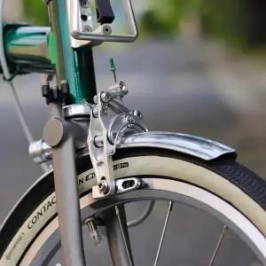 UnionJack 접이식 자전거 도로 자전거 브레이크 V-브레이크 전체 CNC 장인 정신 Brompton ACTP 라인 용 경