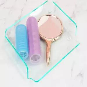 다목적 아크릴 받침대 투명받침대 데스크수납함 보석진열대 식탁아크릴받침 다용도받침대