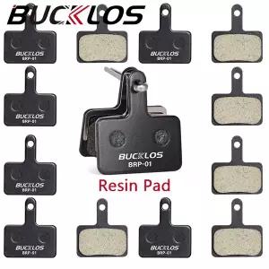 BUCKLOS 1020304050Set B01S B03S 용 자전거 패드 MT200 MT400 DEORE 용 수지 자전거 브레이크 패드 디스크