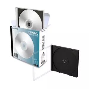[하프클럽/알티피아]COMWOOD CD 경질 10P 투명 슬림 케이스