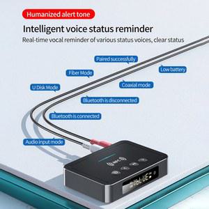호환 NFC USB 블루투스 5 0 송신기 수신기 3 in 1 어댑터 동글 AUX 가정용 TV용