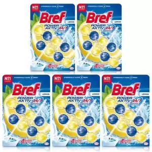 [브레프] 파워액티브 변기세정제 레몬 50g 10개 악취제거[35915447]