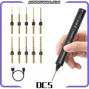 추지석 드릴 연마석 ARROWMAX 미니 전기 탄소 섬유 바디 공예품 충전식 무선 목재 알루미늄 동전 홈 DC5