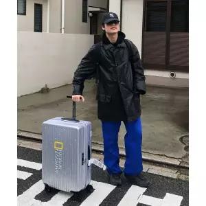 내셔널지오그래픽 NATIONALGEOGRAPHIC 항공커버 포함 N265ASU320 론다 캐리어 25형 SILVER N265ASU320095 1