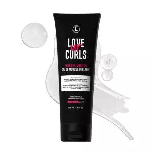 러브 우르 컬스 리시 씨 모스 헤어 젤 미디엄 홀드 스타일링 컬링 정의된 곱슬머리 웨이브 코일 크루얼티