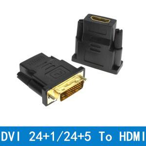 호환 HD 호환 24 1 24 5 DVI-HDMI 어댑터는 DVI-D DVI-I 디지털 신호 1080P 60Hz 플러그 플레이를 지원합니다 GPU 모니터용 금도금