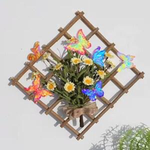 호환 1개 나비 실리콘 펜던트 키체인, DIY 목걸이, 팔찌, 집 및 자동차 장식, 축제 선물용