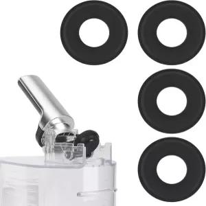 닌자 슬러시 FS301/FS301C 냉동 음료 제조기용 실리콘 교체 스토퍼 4개 스무디 및 기계 액세서리용 누수