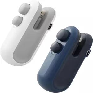 커터와 자석이 있는 2PCS 미니 백 씰러 비닐봉지용 USB 충전식 히트 휴대용 칩 및 식품 보관용 리셀러