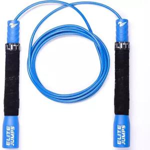 점프 핏 플러스 프로 프리스타일 PVC 4mm 코드 줄넘기 유산소 운동 길이 조절 가능한 0피트 8인치 강화