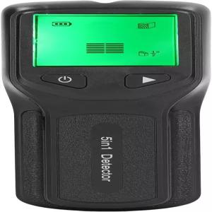 필리판 5 in 1 HD LCD 스터드 파인더 벽 스캐너 정확한 감지 및 디스플레이 블랙