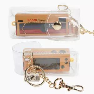 KODAK CHAMERA 키체인 디지털 카메라와 호환되는 투명 휴대용 케이스 포함된 보호 보관 파우치 미니