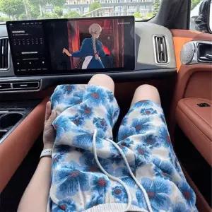 남성용 캐주얼 여름 비치바지 하의 하와이안 섬풍 반바지 바캉스 스타일 5부 스포M2